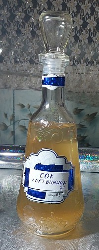 Сок листвинницы